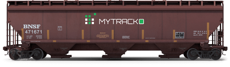 Monitoring wagonów kolejowych MYTRACKO