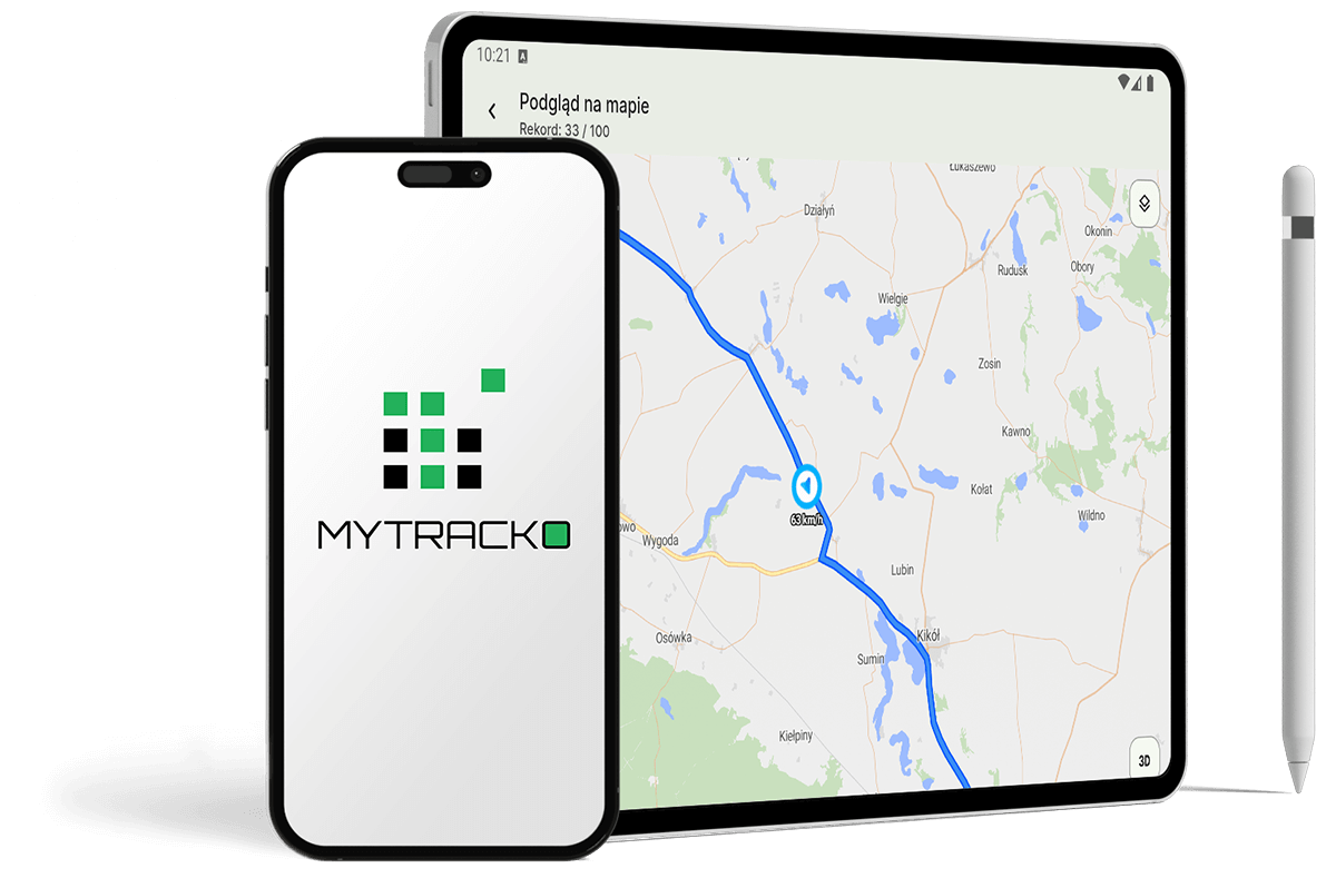 Aplikacja Mobilna - MYTRACKO