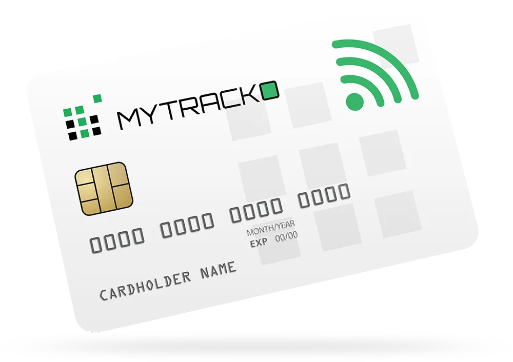 Karta e-TOLL MYTRACKO do elektronicznego rozliczania opłat drogowych.